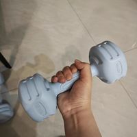 哑铃女士健身家用训练器材儿童包胶小哑铃锻炼实心重量力量手臂