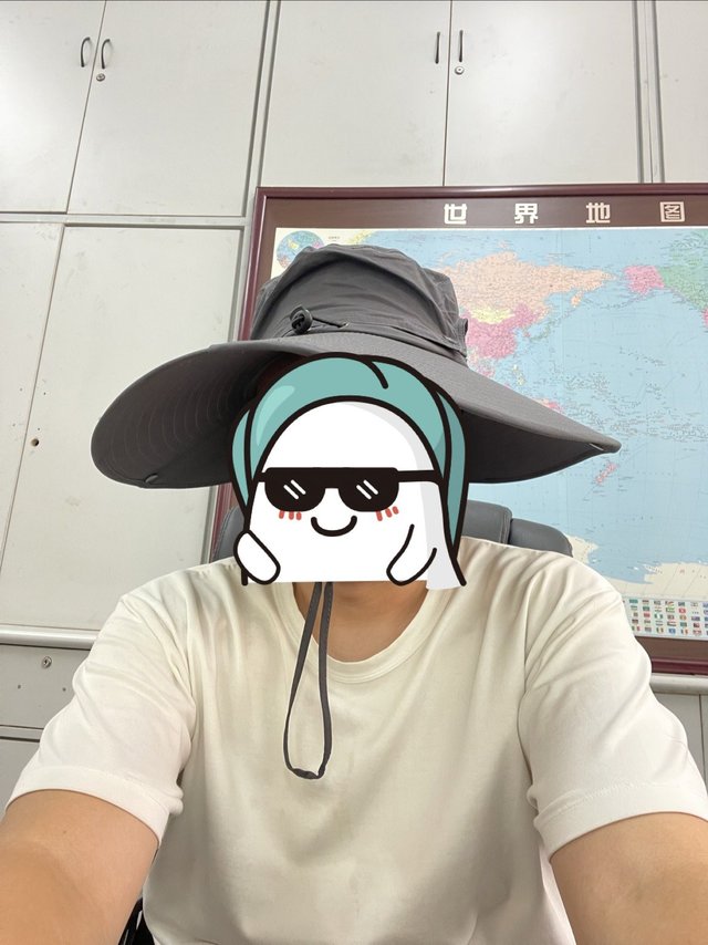 一顶遮阳帽的五种戴法！