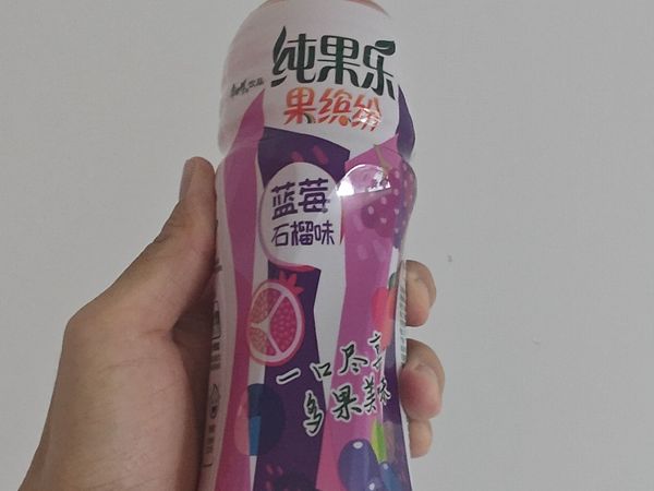 充满回忆的果冰纷蓝莓石榴味水果饮料