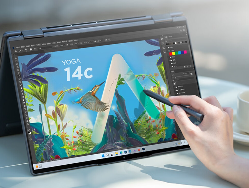 联想 YOGA Air 14s骁龙/14c AI元启：集性能、续航、轻盈于一身