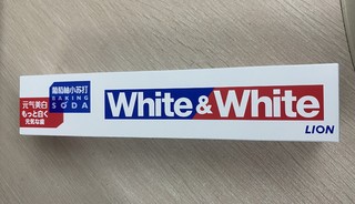 狮王（Lion）White&White葡萄柚小苏打美白牙膏