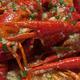 食物 篇五十八：湖南餐馆里做的蒜蓉小龙虾，够味的很。