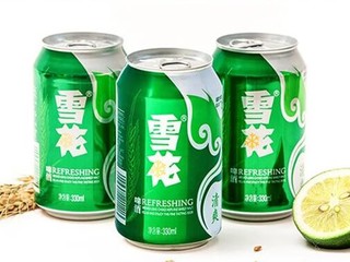 雪花啤酒！绝对是夏天的必备良品