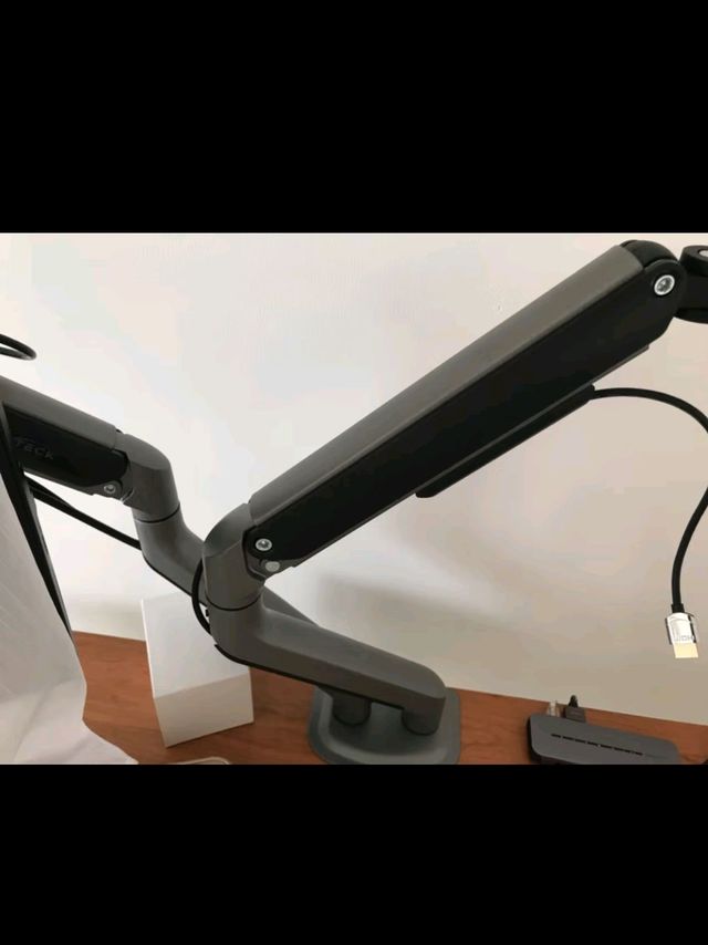 Brateck 北弧 LDT13-C024 铝材 电脑支架 晶体黑