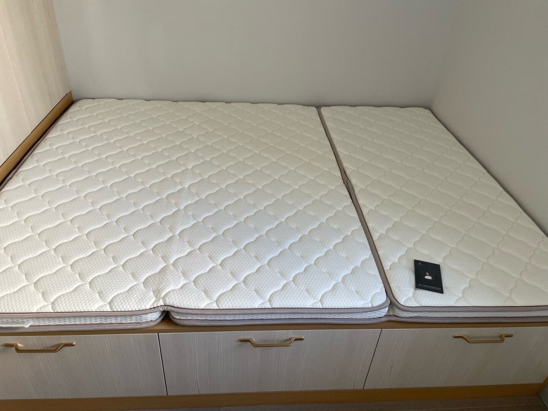 可以轻松折叠的床垫,来看看是不是真的方便