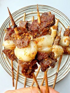 荔枝牛肉串：清新与美味的完美结合