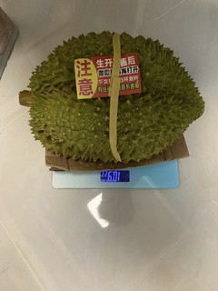 京东第三方15.5元一斤的A果榴莲，等了一个月，打开发现是烧核的，还好有京鲜赔！