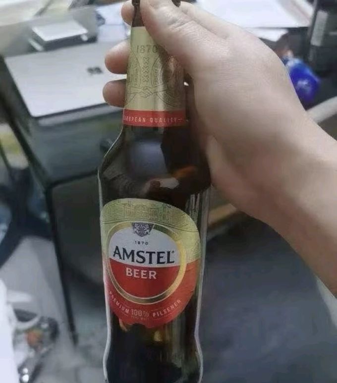 喜力旗下红爵啤酒amstel460ml12瓶整箱装欧洲品牌