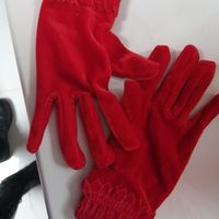 结婚用的红色手套
