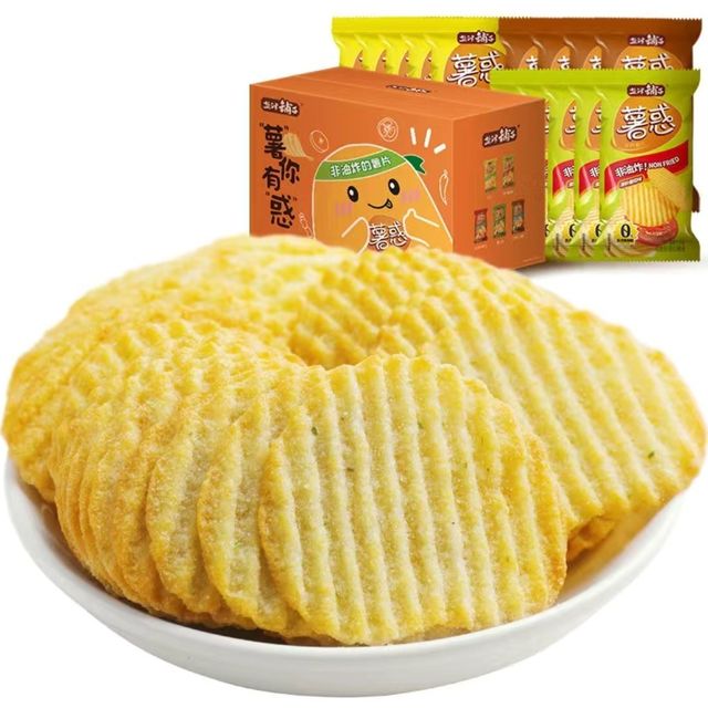 盐津铺子薯片，我的零食首选