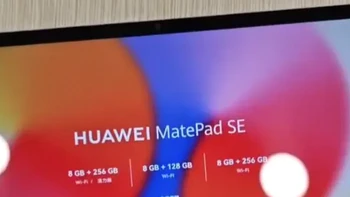 华为 120Hz 高刷千元平板：MatePad SE 新品曝光，骁龙 685、7700mAh 电池