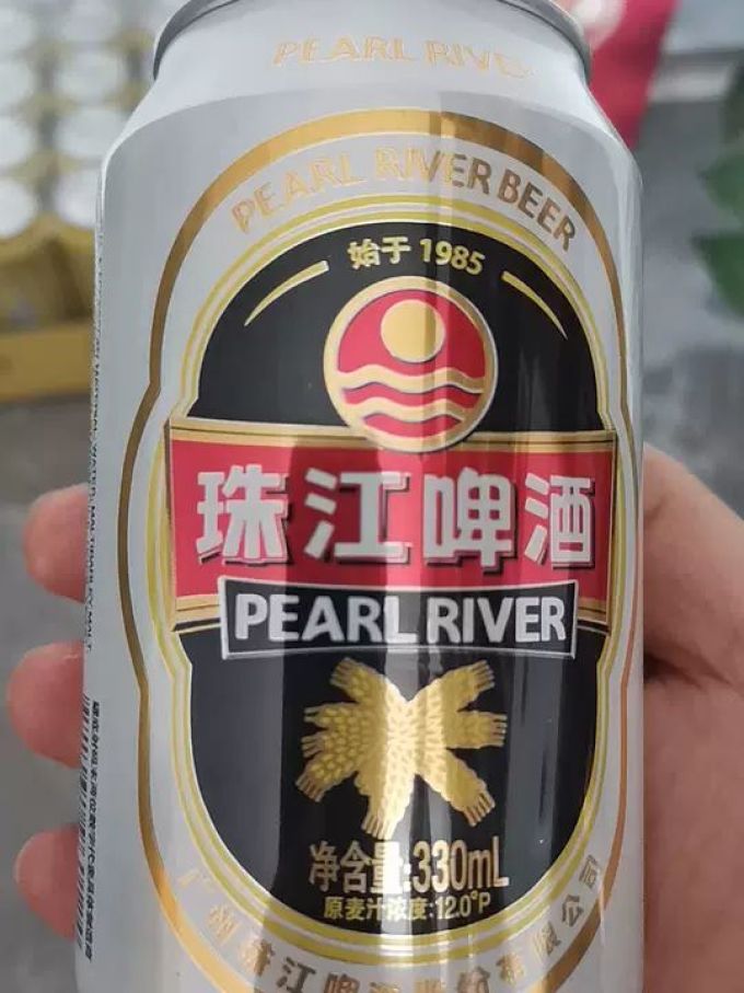 珠江啤酒12度经典老珠江易拉罐听装黄啤酒的魅