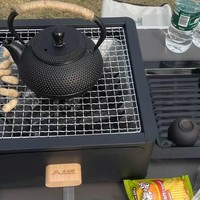 烧烤炉家用户外烧烤架围炉煮茶烤火炉套装便携式烤串炉子器具全套