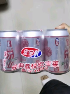 宏宝莱荔枝味果味汽水