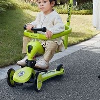 六合一功能，酷骑小绿车让宝贝成长无忧！