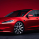 特斯拉Model 3上线全新快银车漆，选配价格1.2万元