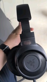 雷蛇（Razer）北海巨妖标准版X 有线头戴式电竞游戏耳机耳麦 7.1环绕声 吃鸡神器 黑色