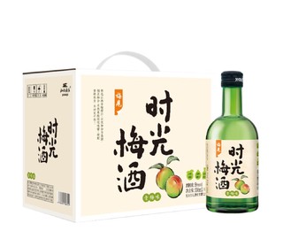 江记酒庄 时光梅酒 8度330ml*6瓶 整箱装