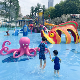 青少年宫儿童水上乐园，夏日玩水新体验