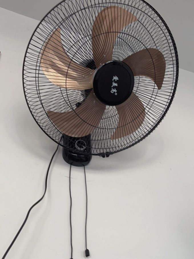 挂壁电风扇风扇壁挂式挂墙遥控静音墙壁家用摇头餐厅宿舍风力壁扇