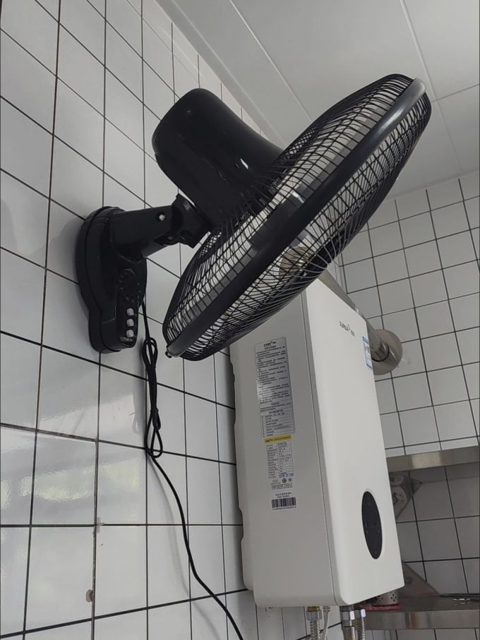 志高挂壁式电风扇家用挂扇强力壁挂式工业挂墙风扇商用大风力壁扇