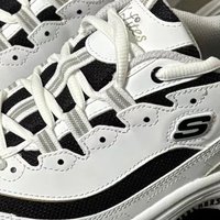 Skechers斯凯奇厚底金属风熊猫鞋：潮流新宠，演绎时尚新高度