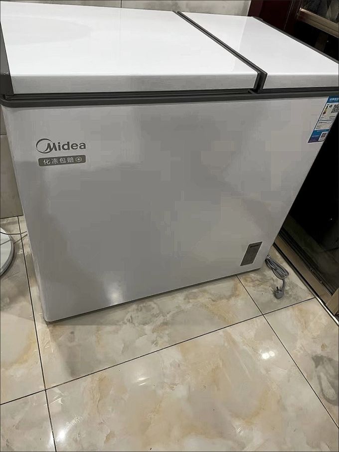 美的206升双温冰柜