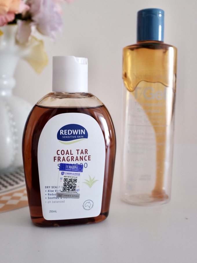 又买了一瓶煤焦油洗发水!