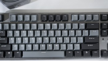 ✨机械键盘新宠儿！杜伽K320 87键樱桃银轴，速度与颜值并存💖