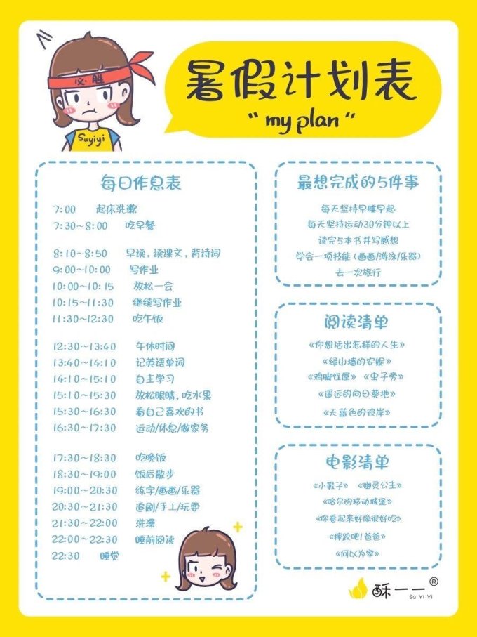 我的暑假计划怎么写(我的暑假计划怎么写300字) 第2张 我的暑假计划怎么写(我的暑假计划怎么写300字) 第2张