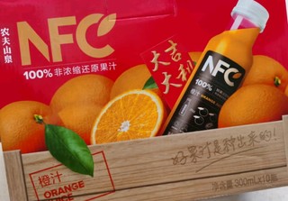 农夫山泉NFC果汁，健康新选择！