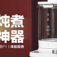 米家智能多功能养生壶P1：烧水萃茶炖煮全能手，居家饮品神器