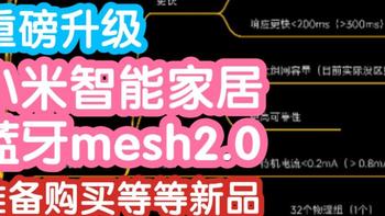 [重磅升级]小米智能家居蓝牙mesh2.0，终于支持远程升级了。前提和优势详解。请务必等等