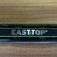 东方鼎（EAST TOP）24孔复音口琴黑色盖板黑色皮盒T2403