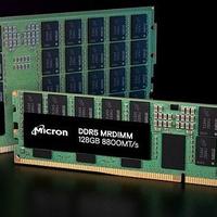 美光 MRDIMM DDR5 内存出货，最高 256GB容量、8800MHz、还有加高版