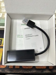 绿联（UGREEN） USB3.0千兆有线网卡转RJ45网线接口转换器 