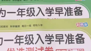 幼小衔接教材全套拼音数学识字优选测试卷学前班幼儿园升一年级入学早准备练习题幼儿中大班