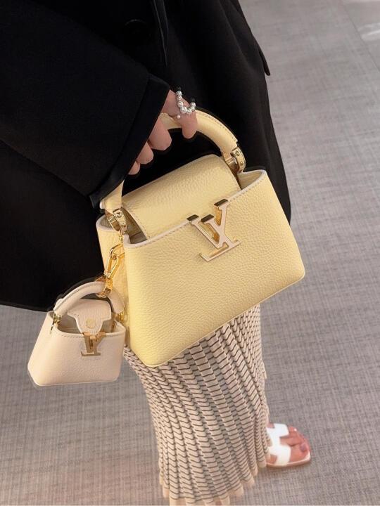 LV 24新款Capucines mini🐥我的快乐回来了