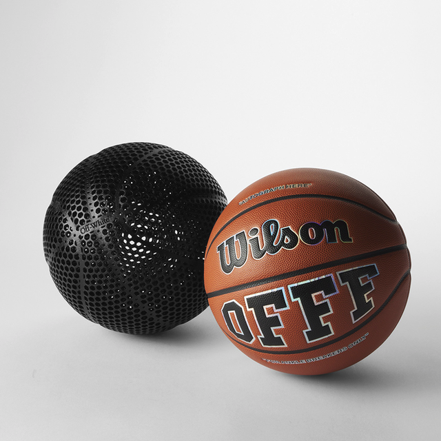 Off-White™ 与 Wilson® 合力推出联名篮球，再现3D打印技术！ 