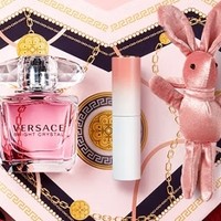 范思哲（VERSACE）高定心形礼盒晶钻女士淡香水