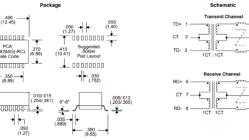 EPF8264G & EPF8264G-RC 10/100Base-TX Interface Module for NIC/HUB Applications 三峰光电