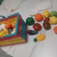 纽奇儿童玩具水果蔬菜切切乐