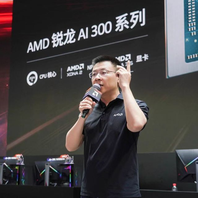 为AI PC提供强劲动力！AMD全新锐龙AI 300系列处理器亮相ChinaJoy  相关产品现已正式上架京东