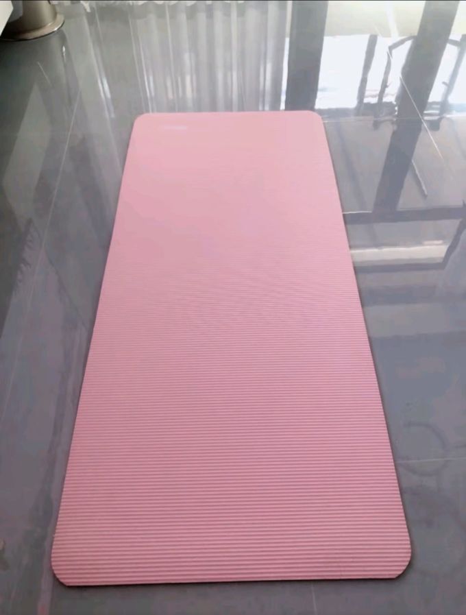 李宁lining瑜伽垫加厚宽男女士健身垫跳绳操静隔音减震防滑专业运动