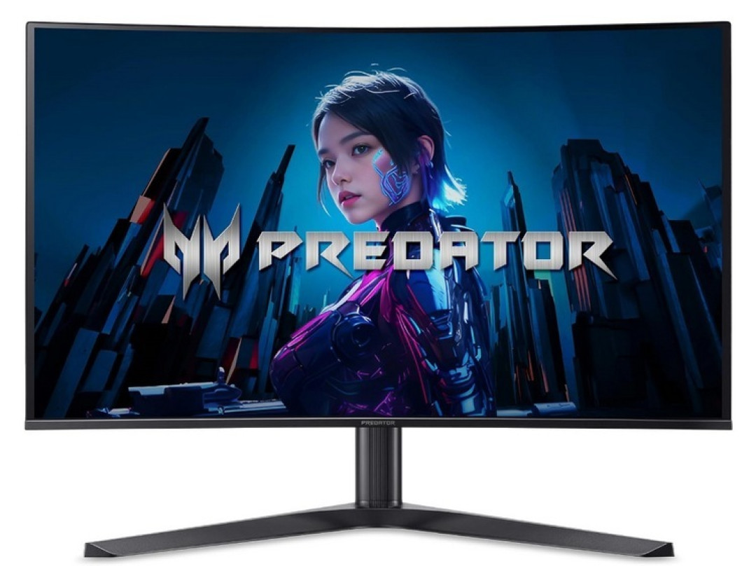 宏碁发布掠夺者predatorx32x游戏显示器曲面量子点屏240hz003ms