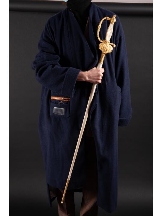 19世纪中期法国母贝鎏金JI品正装佩剑