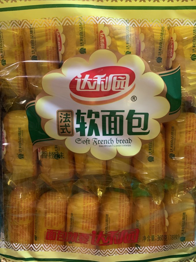 达利园法式软面包