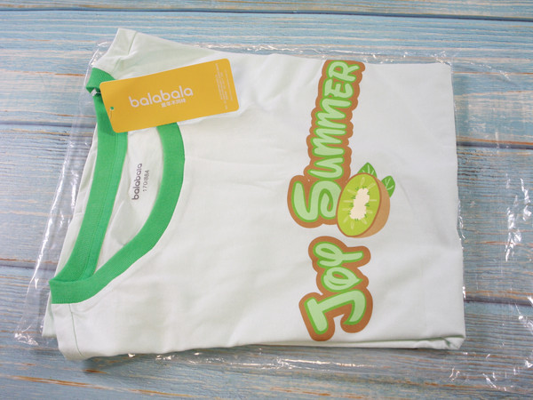 赠品来的儿童T恤，0元福利？