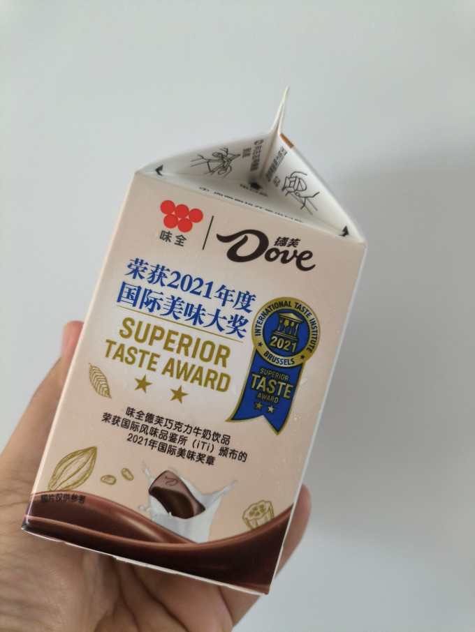 味全德芙巧克力牛奶