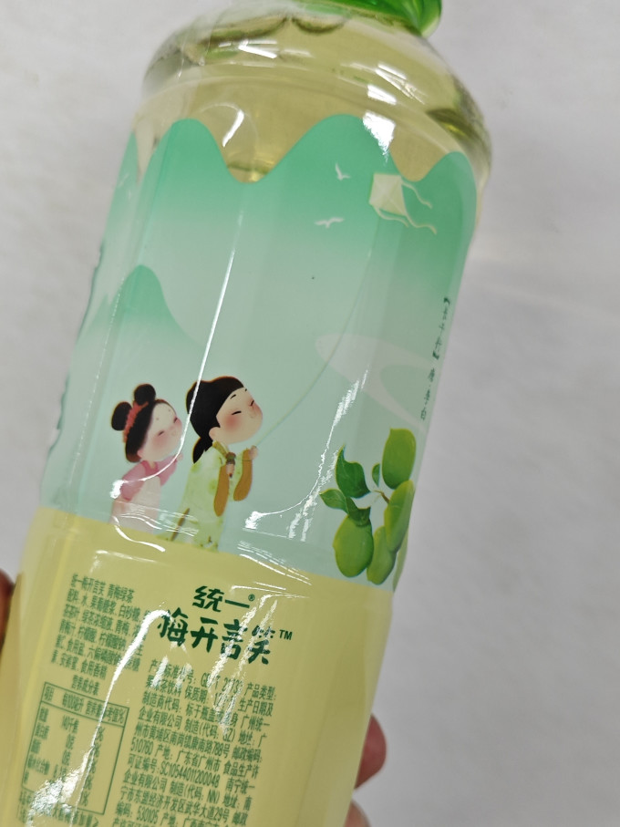 统一青梅绿茶清新滋味自然之选